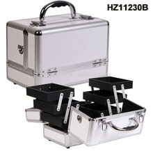 portable makeup case aluminum with trays inside HZ11230B